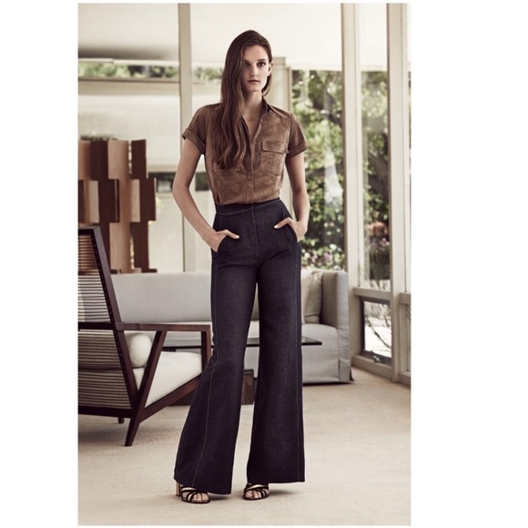 BCBGMaxAzria Daniel Wide Leg Trouser
